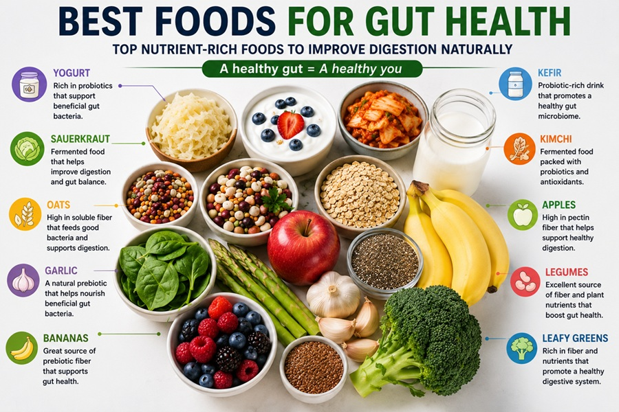 best foods for gut health