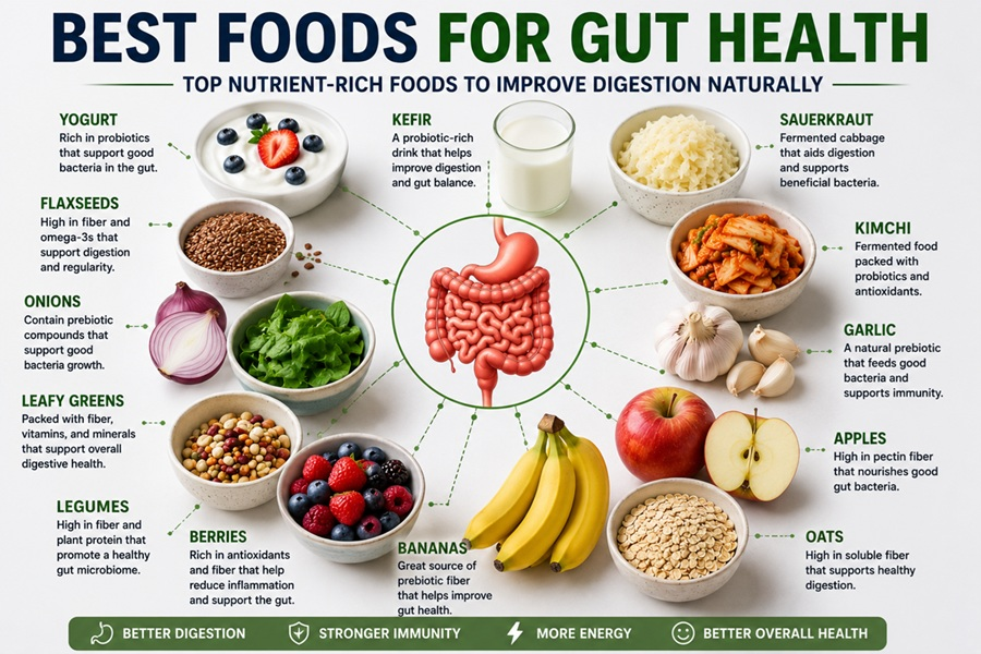 best foods for gut health