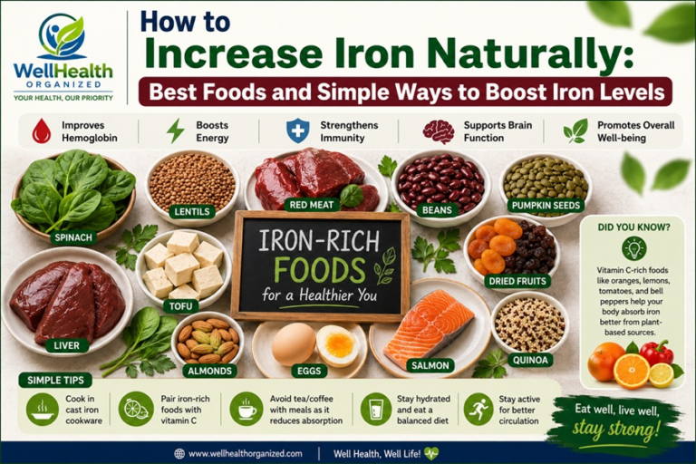 how to increase iron naturally