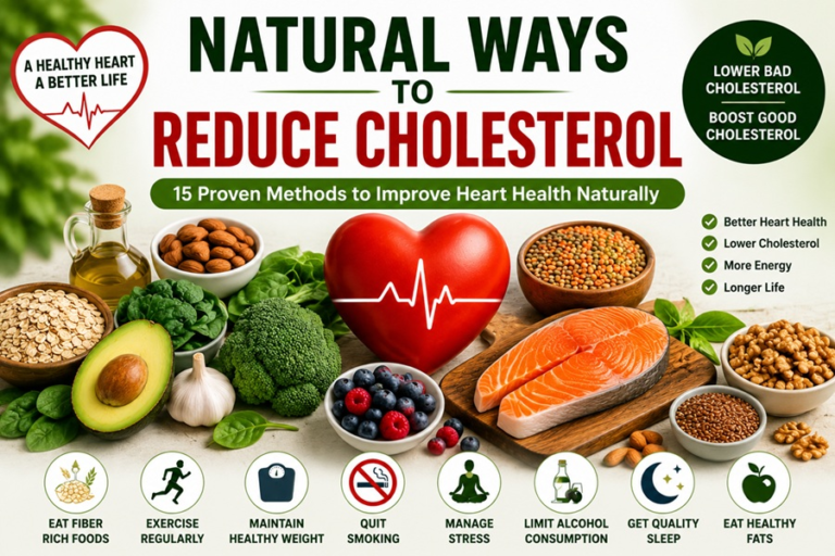 natural ways to reduce cholesterol