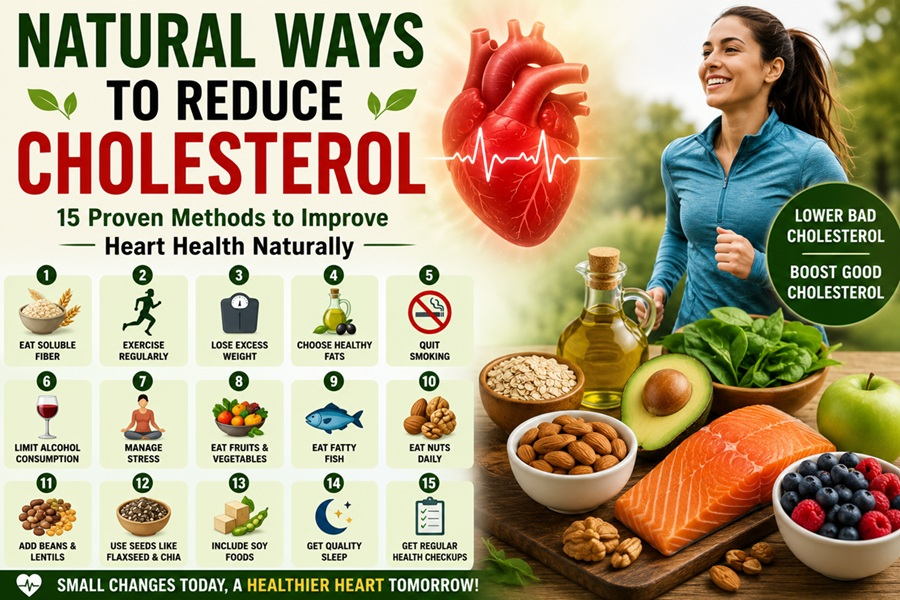 natural ways to reduce cholesterol